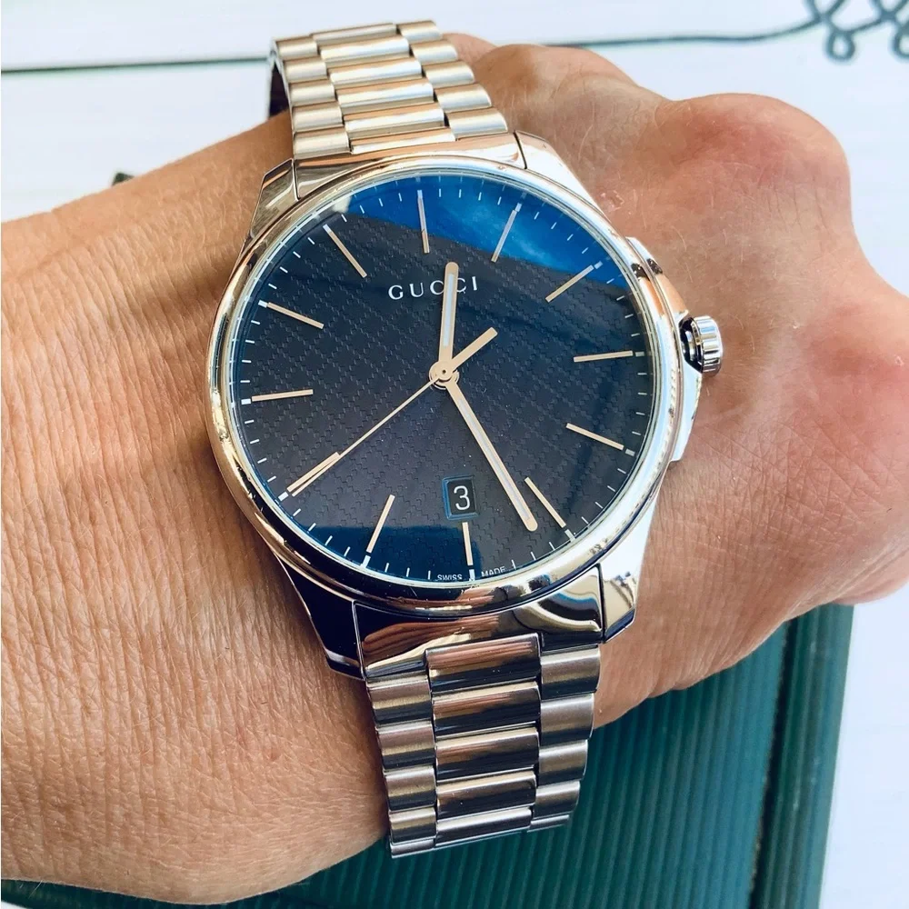 Beautiful GUCCI men’s dress watch💥💥💥
